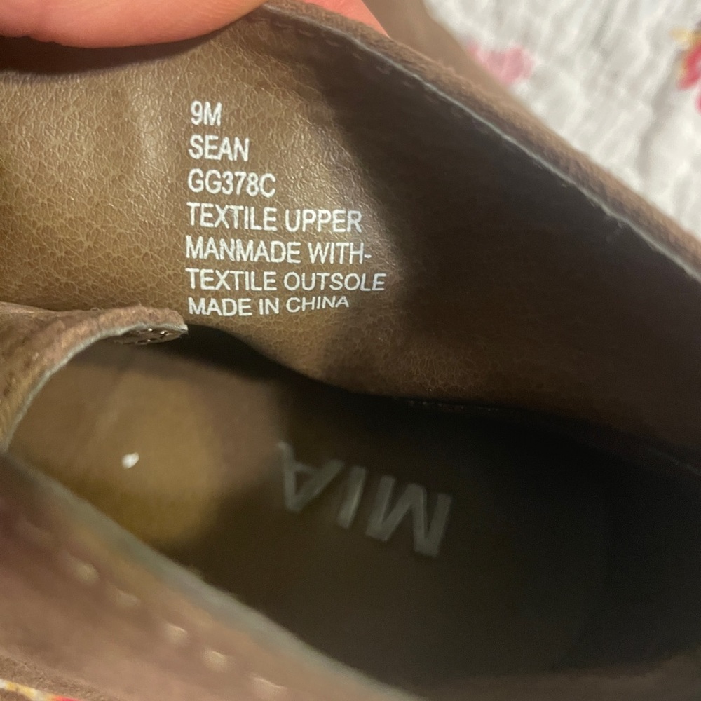 Light Brown Booties - Picture 2 of 3